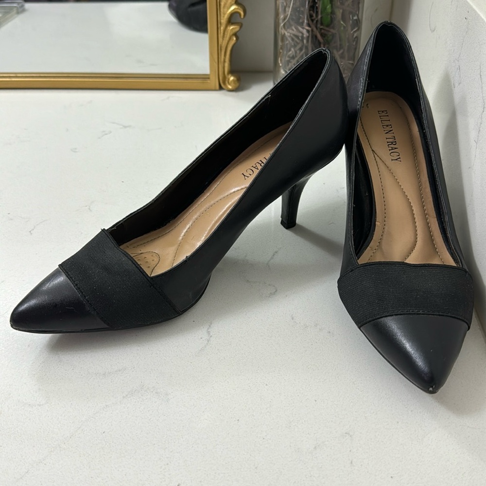 Ellen Tracy Black Heels